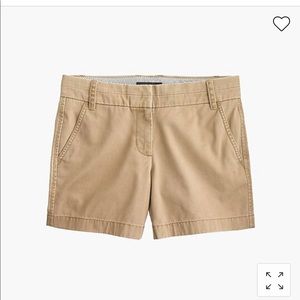 J Crew Chino khaki shorts